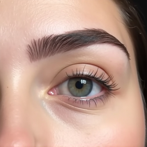 Microblading eyebrow result