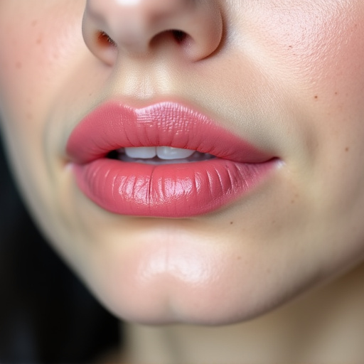 Lip blush healing result